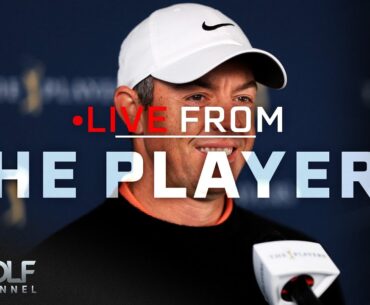 Rory McIlroy on world wide golf, over-50 plans (FULL PRESSER) | Live From The Players | Golf Channel