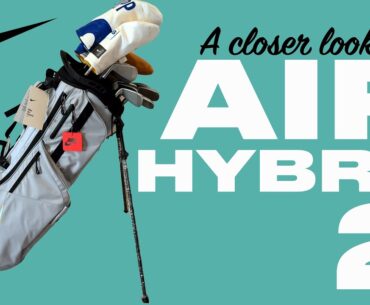A closer look at the Nike Air Hybrid 2 Golf Bag