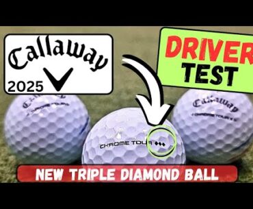 Testing The INSANE New Callaway Triple Diamond Golf Ball