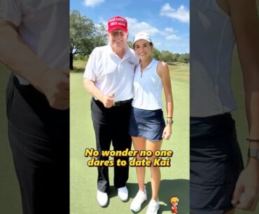 No wonder no one dares to date Kai.#shortspay+ #shorts #trump #kai #youtubeshorts  #celebrity #usa