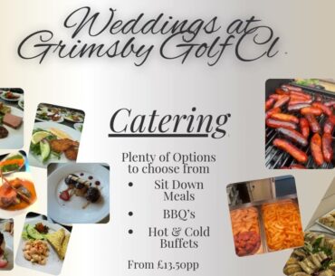 Weddings at Grimsby Golf Club 2025