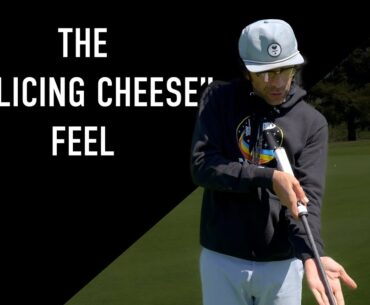 Improve Your Putter Path And Plane With The "Slicing Cheese" Feel