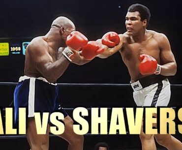 Muhammad Ali vs Earnie Shavers | LEGENDARY Highlights Boxing Fight | 4K Ultra HD