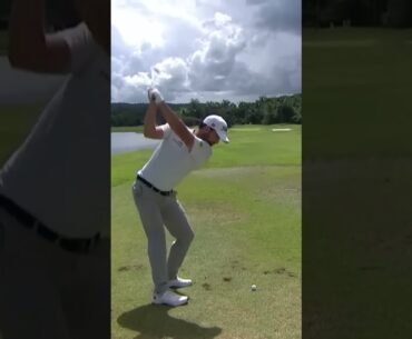 Davis Riley Iron Seing Down the Line 2025 #golfswing #pgatour #davisriley