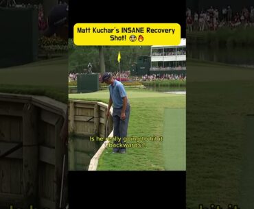 Matt Kuchar’s INSANE Recovery Shot! 🤯🔥 #golf #lpga #pga