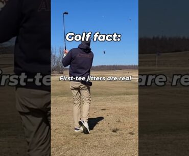 Nervous on the 1st tee? #golf #golfshorts #Titleist #taylormade #callaway #ping #pinggolf