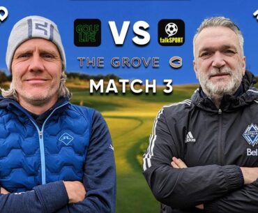 Top CLASS GOLF And CARNAGE !😂 | Jimmy Bullard v Neil Ruddock | Golf Life v Talksport Trophy Match 3