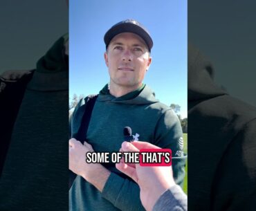 A couple questions with Jordan Spieth The PLAYERS Championship! #golf #theplayers #jordanspieth