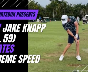 How Jake Knapp Creates Extreme Speed and Hits Bombs - Driver Swing Analysis in 3D