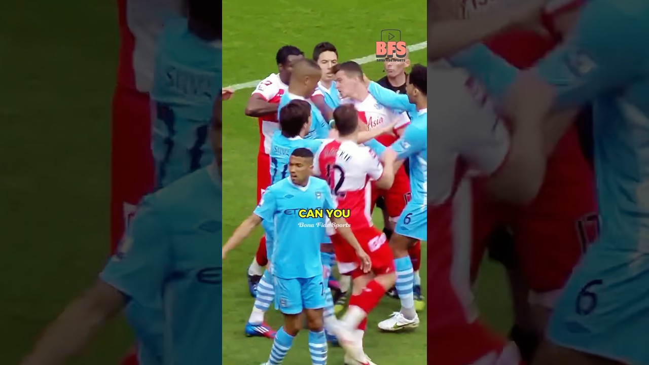 Bobby Zamora Accidentally Made Joey Barton Knee Aguero 😂 Bobby Zamora Accidentally Made Joey Barton Knee Aguero 😂