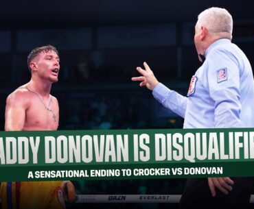 Crazy Finish 🤯 Paddy Donovan Is DQ's After Late Punch To Lewis Crocker