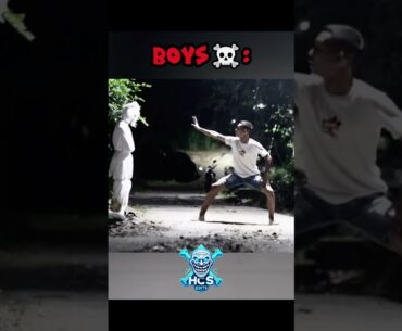Facing ghost girls vs boys... #trollface #edit #troll