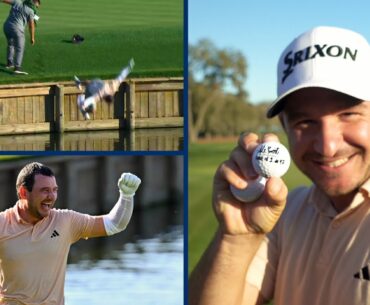 Hole-in-one on No. 17 at TPC Sawgrass with a SPLASH | THE PLAYERS | 2025