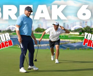 DP WORLD TOUR Player & UK’s #1 Golf Coach Attempt To BREAK 60!