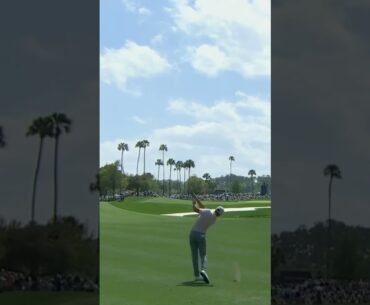 Wyndham Clark Iron Swing Down the Line The Players 2024 #pgatour #wyndhamclark #theplayers #golf