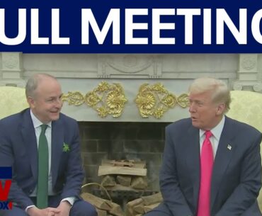 FULL: President Trump meets with Irish PM marking St. Patrick's Day