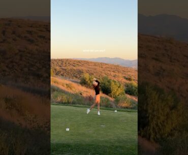 look good play good:) #shorts #golfgirl #ootd #golf