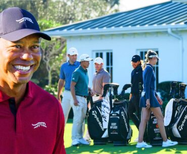 Team TaylorMade SWAPS Drivers For A Straightest Drive Contest...