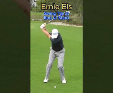 Ernie Els SloMo with #golftip #golfswing #shorts