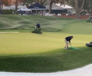 Ever wonder how TPC Sawgrass looks so beautiful for The Players? We got a look at the course preparations