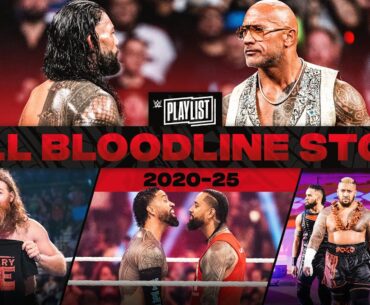 The Bloodline complete story (2020-25): 4-HOUR WWE Playlist