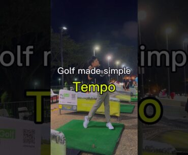 Simple Way To Build Tempo #golf #golfswing #golftips #golfer #golfcoach