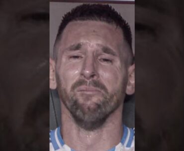 ¿Por qué Messi lloró en la final de la Copa América?