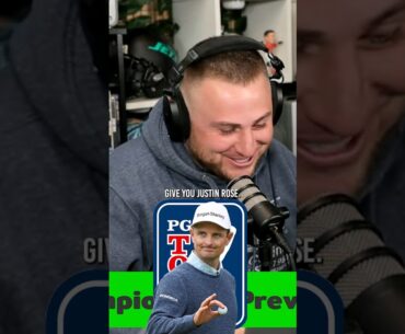 The Players Championship predictions 🏆🏌️ #pgatour #justinrose #sports #podcast #sportsport