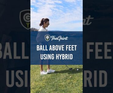 This lie can mess up your shot... unless you know what to do! 👀 공이 발보다 높은 경우 유틸 사용법