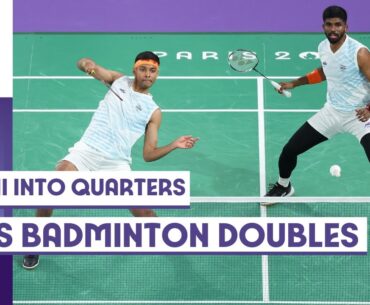 🇮🇳 India vs Indonesia 🇮🇩 | Men's Badminton doubles | Paris 2024 Highlights