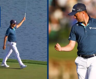 Justin Thomas' 11TH BIRDIE of second round on Island Green at THE PLAYERS