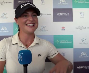 Darcey Harry opens with excellent 64 (-6) | Australian Women's Classic
