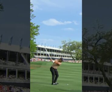 Xander Schauffele Iron Swing Down the Line The Players 2024 #pgatour #theplayers  #xanderschauffele