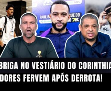 "O P@U COMEU NO VESTIÁRIO DO CORINTHIANS! SAIU A INFORMAÇÃO de que o Memphis Depay..." TEVE BRIGA???