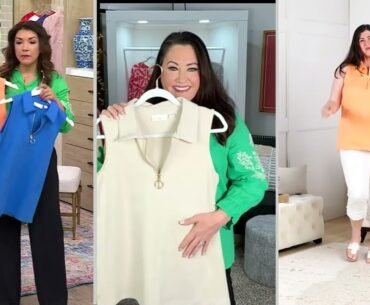 Belle by Kim Gravel Perfect Pique Sleeveless Polo on QVC