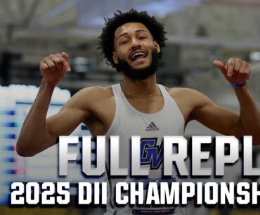 2025 DII indoor track & field championship Day 2 | FULL REPLAY
