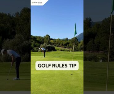 Golf Rules Tip | Ball Hits Other Ball On Green #golf #rules #golfrules #rulesofgolf #golfing #golfer