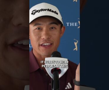'I don’t regret anything I said' Collin Morikawa responds to the criticism from the media