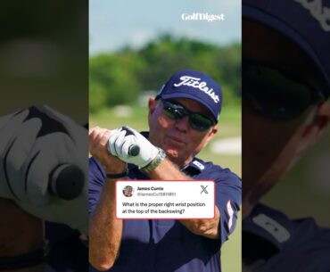 What’s the proper wrist position for your swing? Butch Harmon answers.