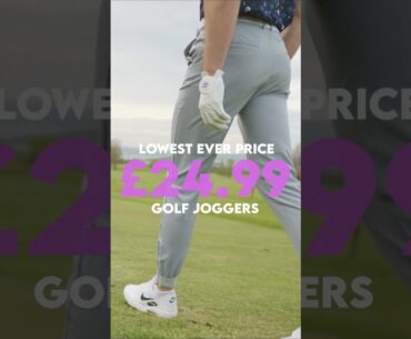 SS25 Golf Joggers
