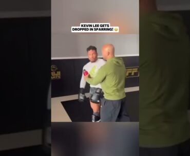 😳 Kevin Lee Gets DROPPED in Sparring! Brutal Shot!