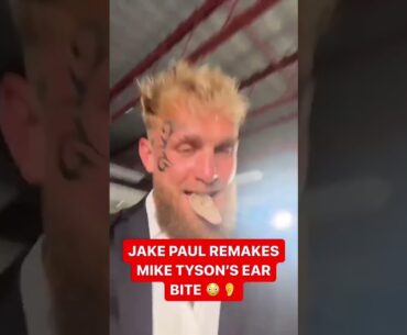 Jake Paul Remade Mike Tyson's EAR BITE 😭👂