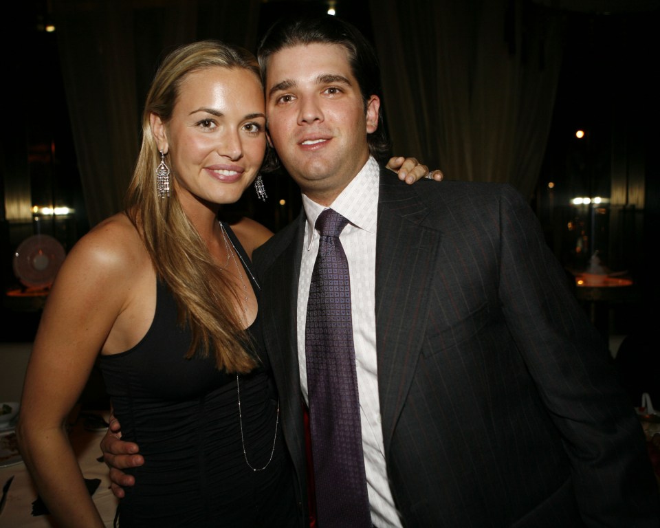 Donald Trump Jr. and Vanessa Trump at an event.