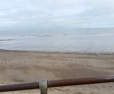 North shore beach at Skegness and Golf club entrance