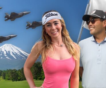 Tama Hills Showdown: Grace Charis vs Daniel in a 1v1 Golf Battle!