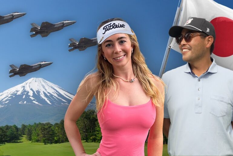 Tama Hills Showdown: Grace Charis vs Daniel in a 1v1 Golf Battle! Tama Hills Showdown: Grace Charis vs Daniel in a 1v1 Golf Battle!