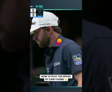 The Spear: Perfectly played by @NYGolfClub's Cam Young 👏 📺: @espn #TGLGolf #golf #shorts
