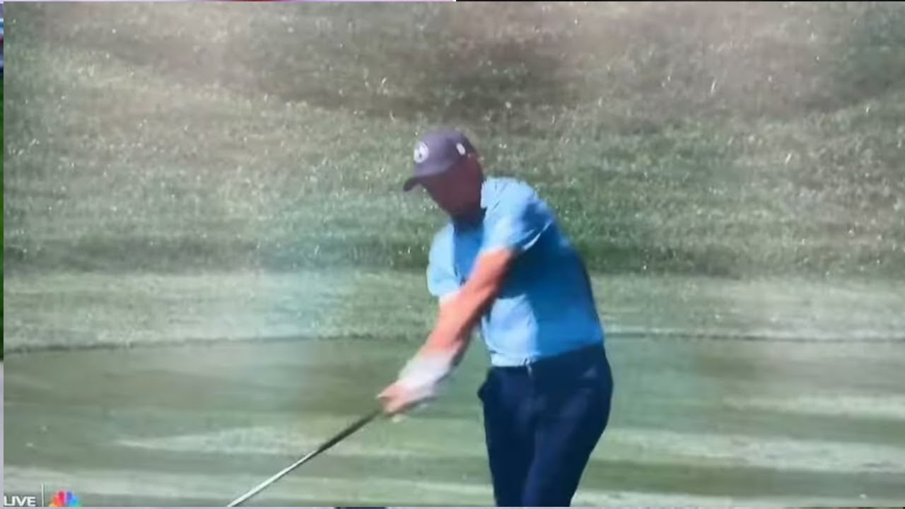 Jordan Spieth furiously launches club in Players Championship meltdown Jordan Spieth furiously launches club in Players Championship meltdown