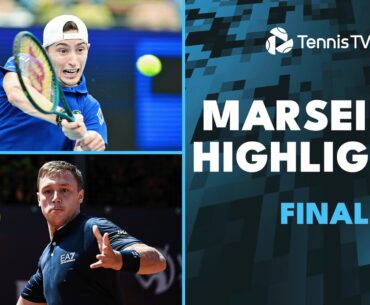 Ugo Humbert Takes On Hamad Medjedovic For The Title 🏆 | Marseille 2025 Final Highlights