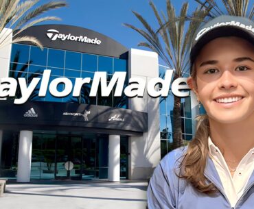Inside TaylorMade Kingdom: Kai Trump's Club Fitting